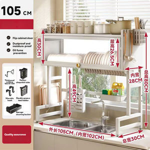 Venta directa <span class=keywords><strong>de</strong></span> primera calidad, organizador <span class=keywords><strong>de</strong></span> almacenamiento grande portátil, estante para <span class=keywords><strong>platos</strong></span> sobre el fregadero, <span class=keywords><strong>escurridor</strong></span> <span class=keywords><strong>de</strong></span> <span class=keywords><strong>platos</strong></span> <span class=keywords><strong>de</strong></span> cocina, estante <span class=keywords><strong>de</strong></span> secado - Product Image 3