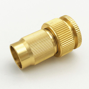 Aluminium <b>Quick</b> <b>Connector</b> Coupling For Garden Hose Bulk Hose Easily Install - Product Image 1
