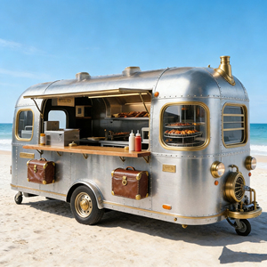 Nuevo Diseño de Contenedor de Envío de Alimentos de 20 pies, de Aluminio y Acero Inoxidable, Quiosco de Bar, Carrito de Dulces, Opción Personalizable, para Exteriores, en Venta - Product Image 6