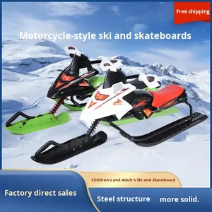 สไลด์สกีเด็กแบ<span class=keywords><strong>บ</strong></span>ฟรีสไตล์ Slippery Bao สำหรับเล่น<span class=keywords><strong>บ</strong></span>นหิมะและน้ำแข็ง อุปกรณ์สันทนาการสำหรับทุกฤดูกาล <span class=keywords><strong>บ</strong></span>รรจุภัณฑ์กล่องสี - Product Image 5