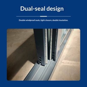 Aluminium-Dachfenster mit Doppelverglasung für Häuser, Aluminiumfolie und Türen, Dach-Sicherheitsfenster für Zuhause, Australien, Erkerfenster - Product Image 3