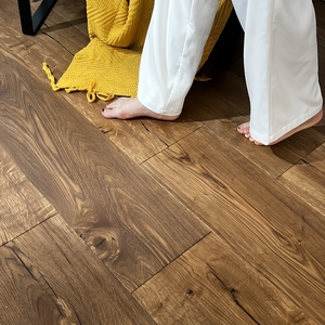 Pavimento in Legno Ingegnerizzato di Alta Qualità in Rovere Europeo Multistrato 12mm 15mm Rovere Bianco Naturale per Soggiorno e Cucina - Product Image 6