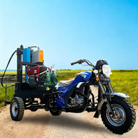 Foreuse portable diesel économique avec moteur, profondeur de forage 300 m, utilisation facile pour les projets d'eau rurale des ONG