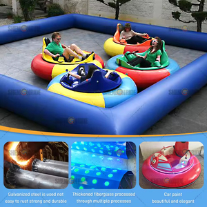 Factory Direct Supply Best Selling Kids <b>Inflatable</b> Bumper <b>Car</b> Set UFO Electric Ride for Birthday Party Entertainment - Product Image 2