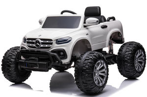 Coche Eléctrico con Licencia Oficial Mercedes-Benz Monster Truck 4WD con Control Remoto 2.4G, Ruedas Enormes, Batería Recargable, para Niños de 2 a <span class=keywords><strong>4</strong></span> Años, <span class=keywords><strong>MP4</strong></span> - Product Image 4