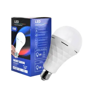 Rechargeable Emergency Led Bulb Lights A60 12w 15w Bombillo E27 Lampada Lithium Battery Emergenty Bulb Lighting