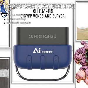 DA200 Auto Troubleshooter High-End para <span class=keywords><strong>Bluetooth</strong></span> 5,4 AI Dispositivo de diagnóstico inteligente Nuevo chip 25k80 para escaneo de fallas Automotrices - Product Image 2