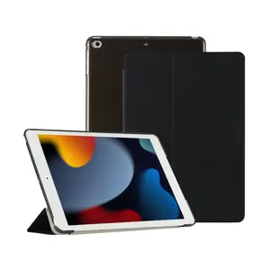 מתאים עבור ipad מגן מקרה 2022 tablet pc עור מקרה שלוש לקפל דק עור מקרה עבור ipad פרו (9.7)