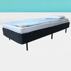 Cama dupla do tubo de ferro do metal preto dobrável cama fornecedores para adultos