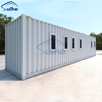 Contenedor de envío plegable/expandible prefabricado 40 pies expandible casas hogar