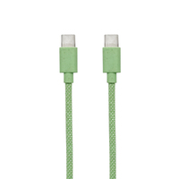 Câble de charge rapide USB-C vers USB-C tressé coloré dégradable PD 60W pour Samsung iPhone 15 16 17