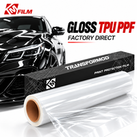 Film de protection de peinture automobile TPU, rouleau de film pour carrosserie, protection contre les éclats de pierre, finition brillante ou mate, PPF pour concessionnaires, marque privée