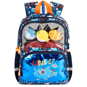 Tier Cartoon Reise Baby Kleinkind Kinder Kinder Schule Rucksack Jungen Buch Taschen