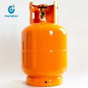 LPG Gasflasche Stahl Koch flasche Hersteller Hot Sales Hochwertige Niederdruck Jemen 5 KG 12 Liter 5 KG 17/34 Bars DALY