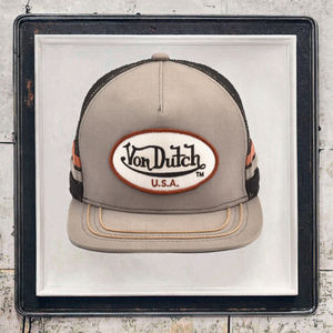 Mexion Custom Embroidered Dutch Trucker <b>Hat</b> Sunscreen Mesh <b>Waterproof</b> Logo for Baseball Outdoor Activities Sporty Letter - Product Image 2