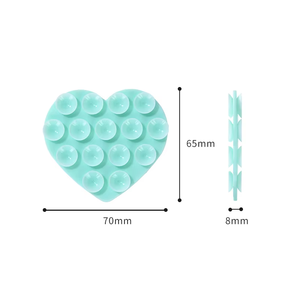 Hands-free Strong Grip Holder for Selfie Video <b>Mirror</b> Detachable No Glue Double Sided Silicone Suction Cup - Product Image 3