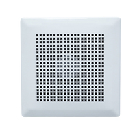 Style moderne Salle de bain intérieure Montage au plafond Conduit d'aspiration Ventilateur d'aération Toilettes en métal Ventilateur d'extraction pour la maison