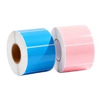 Etiquetas de Envío en Rollo para Códigos de Barras, Duraderas y Ecológicas, Materiales de Papel Adhesivo Compatibles con Impresoras Zebra