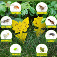 Pièges à insectes collants irréguliers personnalisables, attrape-mouches polyvalent pour la maison, le jardin, le balcon et les espaces verts