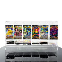 Distributeur de Cartes et Boosters Japonais Pokémon en Acrylique Transparent — Sortie d'Usine