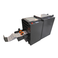 Machine à relier les livrets à point de selle automatique S33+30 à double tête de fil avec coupe-bordures