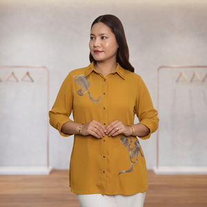 Chemise pour femmes, formelle et décontractée, en tissu doux et coupe confortable pour un usage quotidien, acheter directement auprès du fournisseur - Product Image 3
