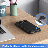 Bouchon anti-poussière pour téléphone portable USB-C, capuchon de protection pour port de charge Type-C, compatible iPhone 17 Samsung Android, étanche et anti-perte