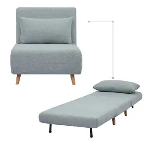 Sofá cama plegable de alta calidad, mueble individual y pequeño, gran oferta