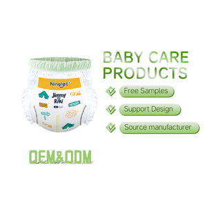 Couches-culottes d'apprentissage super absorbantes personnalisées OEM, couches pour bébés fabriquées au Japon, vente en gros, couches-culottes à enfiler en coton et plastique - Product Image 2