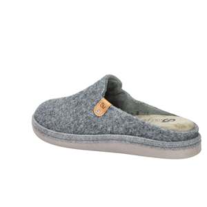 Pantuflas de invierno para hombre Salvi, color gris, 47L-000, zapatos de interior de fieltro - Product Image 3