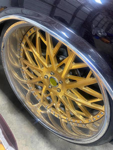 Llantas Forjadas LZT-1106 de Perfil Bajo 5x120.65 de 24, 26 y 28 Pulgadas para Impala, Caprice, Cutlass, Oldsmobile Caprice con Volante - Product Image 3