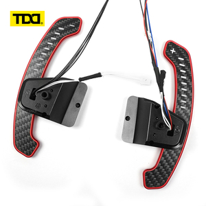 TDD LED Magnetic Carbon Fiber Paddle Shifters For Volkswagen MK8 Steering <b>Wheel</b> Paddle Shifters - Product Image 2
