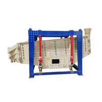 Machine de séparation vibrante linéaire pour minerai et sable de silice avec moteur