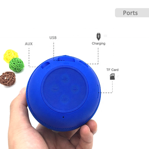 Boîte à son portable G4, cornetas sans fil, mini caixa de so, haut-parleur sans fil, parlante portatil, tissu bleu, haut-parleur Tooh, extérieur - Product Image 4