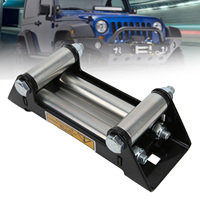 Galet de treuil latéral pour voiture, guide-câble 152 mm/6 pouces, fer zingué, remplacement universel pour l'entretien