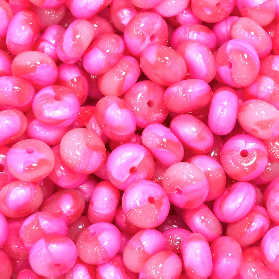 paillettes arc-en-ciel rose