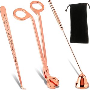 Stainless Steel High Quality <b>Candle</b> <b>Wick</b> Trimmer Polished Cutter Scissors Easy-to-Use Luxury <b>Candle</b> Accessories - Product Image 1