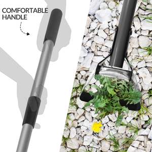 Houe d'<span class=keywords><strong>action</strong></span> pour désherber les étriers de jardinage sarcleur cultivateur poignée durable râteau de désherbage avec poignée rembourrée - Product Image 3