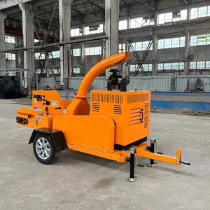 VOL-6140 Tree Splitter Crusher 60dB Low Noise Diesel Firewood Processor