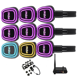 Casques de Soirée Disco Silencieuse Inoubliables avec Lumières LED – Systèmes de Casques Silent Disco pour une Expérience Musicale Originale et une Danse Agréable - Product Image 6