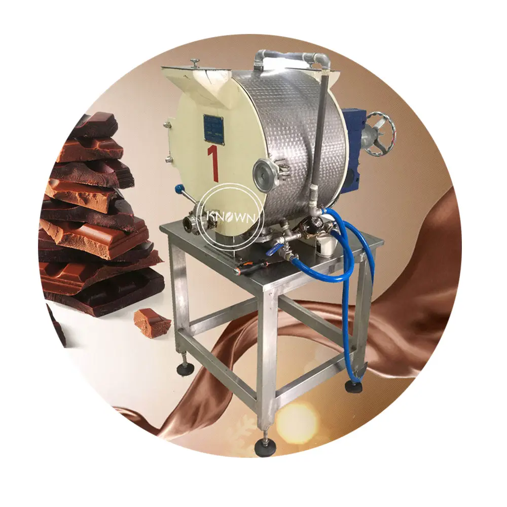 Oem 20L Chocolade Conch Machine Cacao Conching Slijpen Raffinage Machines Chocolade Raffinaderij Maken Machines