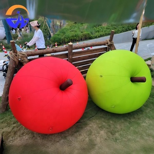 Chenghuang thương hiệu Kích thước cuộc sống Inflatable <span class=keywords><strong>Red</strong></span> Apple Orchard chủ đề Mall quảng cáo trang trí đạo cụ 5m/6M kích thước cho lứa tuổi 14 + - Product Image 2