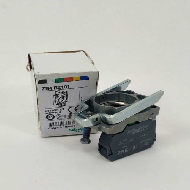 New and Original ZB4 BZ101 088937 Single Contact Block Stock in Warehouse