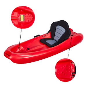 Kayak LSF Babykiss de 1.85m para 1 Persona, HDPE, para Niños, Ecológico, Ligero, Estable y Duradero, para Pesca, Surf, Navegación y Recreación - Product Image 3