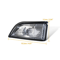 Clignotant de répétiteur de rétroviseur latéral de haute qualité pour Volvo XC60 2009 2010 2011 2012 2013 (sans ampoule)