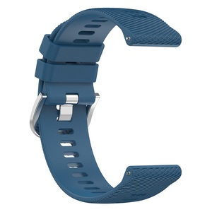 <span class=keywords><strong>Bracelet</strong></span> intelligent à boucle en métal argenté pour <span class=keywords><strong>Garmin</strong></span> <span class=keywords><strong>Forerunner</strong></span> 158 <span class=keywords><strong>55</strong></span> Venu 2 plus Cross Grain 20mm <span class=keywords><strong>Bracelet</strong></span> de <span class=keywords><strong>montre</strong></span> en silicone - Product Image 5