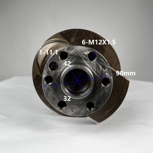 Albero Motore Linkteco per <span class=keywords><strong>BMW</strong></span> Serie 1 3 5 6 7 X3 Z4 E60 <span class=keywords><strong>E87</strong></span> E90 F10 Benzina N52 N53 3.0 2005-2013 11210392992 11210392993 - Product Image 2