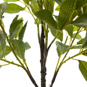 Personnalisé Faux En Plastique Bonsaï Artificielle <span class=keywords><strong>Citronnier</strong></span> Pièce Maîtresse Feuilles Vertes <span class=keywords><strong>pour</strong></span> Entrée Bureau Maison Thanksgiving Décor De Vacances - Product Image 6