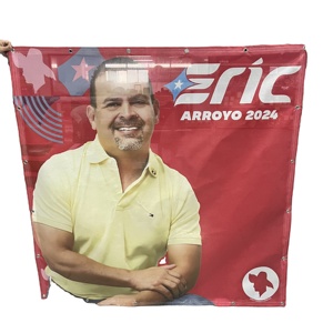 Wholesale Trade Show Promotion <strong>Big</strong> <strong>Printing</strong> <strong>Flag</strong> <strong>Custom</strong> Logo and Mesh PVC Banner - Product Image 1