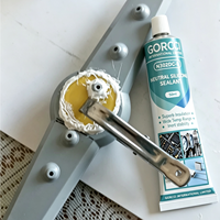 Mastic silicone neutre à base d'alcool OEM N302DC-E durable, composé d'étanchéité résistant aux vibrations pour l'assemblage de composants électriques